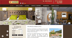 Desktop Screenshot of hotel-balladins-foix.com